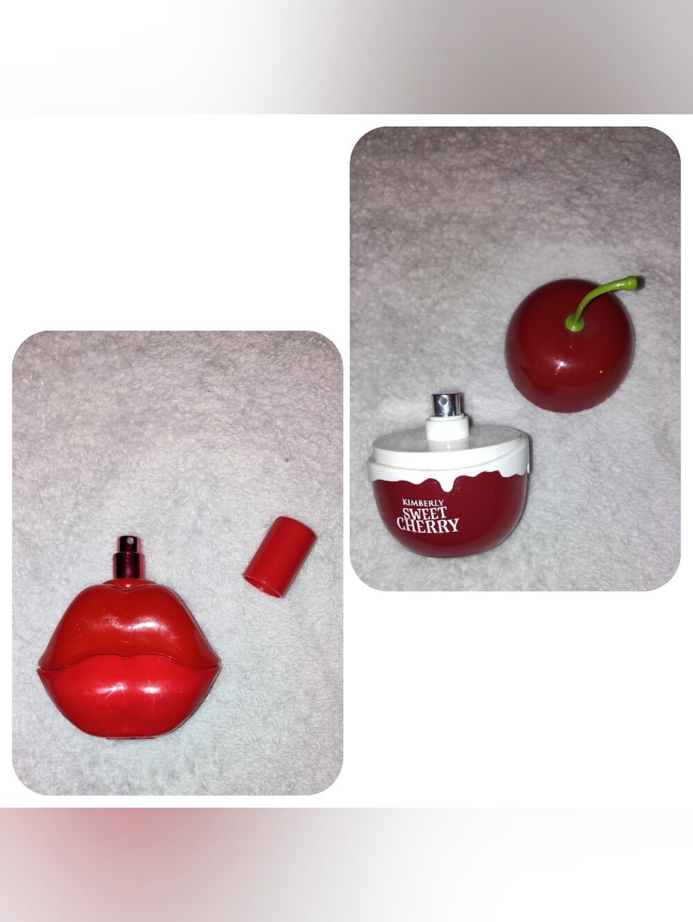 Sweet Cherry & KISS Women’s Fragrance Set - Red